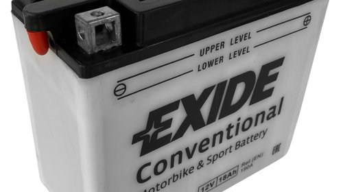 Baterie Moto Exide Conventional Motorbike &amp; Sport Battery 18Ah 190A 12V YB18L-A