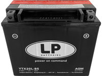 Baterie Moto LP Batteries Agm 18Ah 250A 12V MA LTX20L-BS