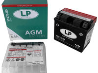 Baterie Moto LP Batteries Agm 6Ah 100A 12V MA LTZ7S-BS