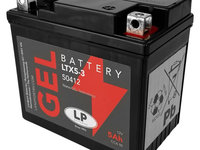 Baterie Moto LP Batteries Gel 5Ah 60A 12V MG LTX5-3