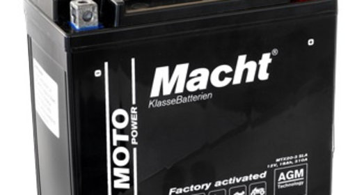 Baterie Moto Macht 12Ah 12V 146A AGM MTX14-3 SLA