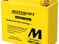 Baterie Moto Motobatt 13Ah 175A 12V MBT14B4