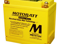 Baterie Moto Motobatt 14Ah 200A 12V MBTX12U