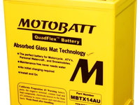 Baterie Moto Motobatt 16,5Ah 210A 12V MBTX14AU