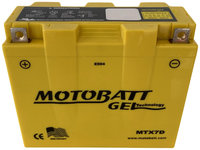 Baterie Moto Motobatt 7Ah 110A 12V MTX7D