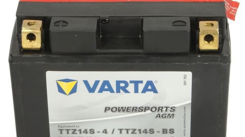 Baterie Moto Varta Powersports Agm 11Ah 230A 12V TTZ14S-BS VARTA FUN