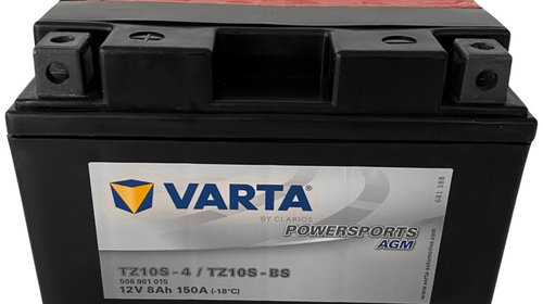Baterie Moto Varta Powersports Agm 8Ah 150A 1