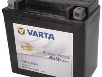 Baterie Moto Varta Powersports Agm Active 12Ah 200A 12V YTX14 VARTA FUN READY