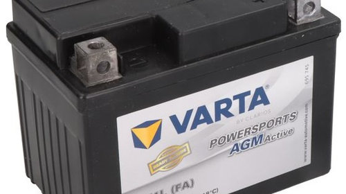 Baterie Moto Varta Powersports Agm Active 3Ah 50A 12V YTX4L-BS