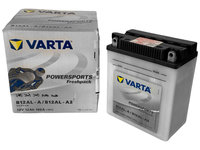 Baterie Moto Varta Powersports Freshpack 12Ah 160A 12V 512013016I314