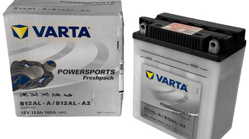 Baterie Moto Varta Powersports Freshpack 12Ah