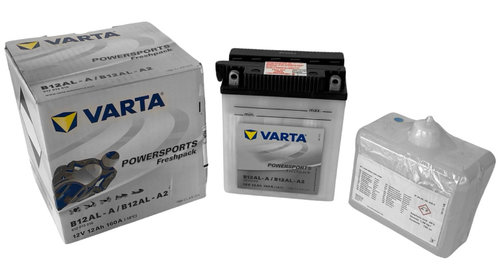 Baterie Moto Varta Powersports Freshpack 12Ah 160A 12V 512013016I314