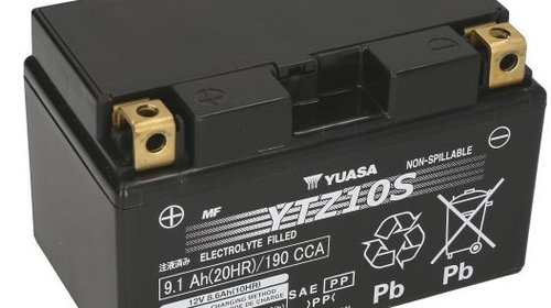 Baterie Moto Yuasa 12V 8,6Ah 190A YTZ10S