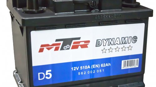 Baterie Mtr Dynamic 62Ah 510 curent pornire