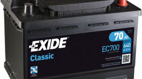 Baterie RENAULT MEGANE I Classic (LA0/1_) (1996 - 2006) Exide EC700
