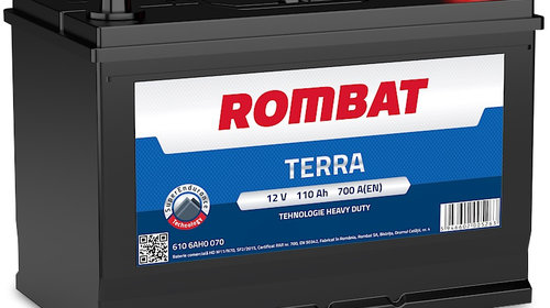 Baterie Rombat Terra 110Ah 700A 6106AH0070ROM