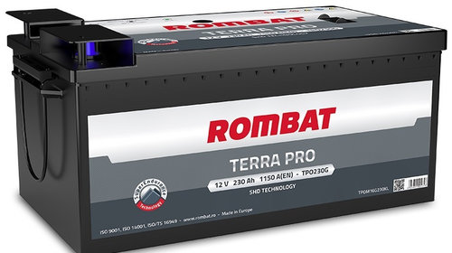 Baterie Rombat Terra Pro 230Ah 1150A 73059F31