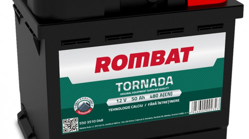 Baterie Rombat Tornada 50Ah 480A 5503510048RO