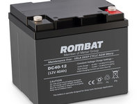 Baterie stationara ROMBAT DCG40 AGM 40Ah 12V