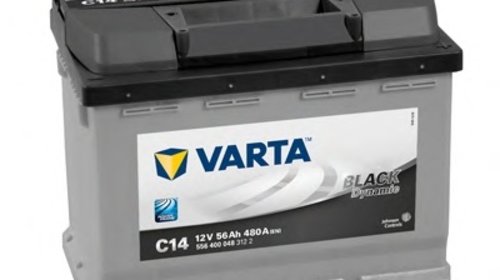 BATERIE VARTA 12V 56AH 480A BLACK DYNAMIC C14