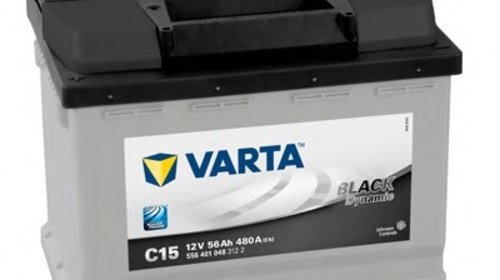 BATERIE VARTA 12V 56AH 480A BLACK DYNAMIC C15