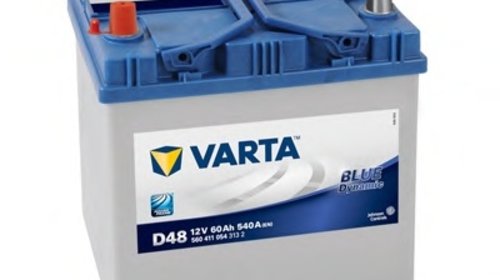 BATERIE VARTA 12V 60AH 540A BLUE DYNAMIC D48 