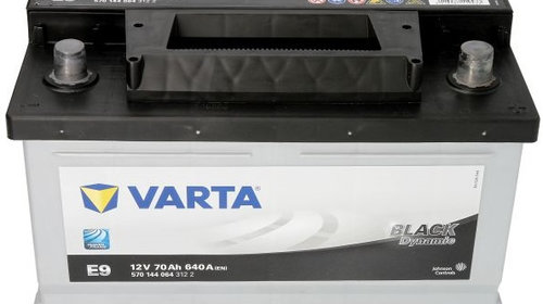 Baterie Varta Black Dynamic E9 70Ah 640A 12V 5701440643122