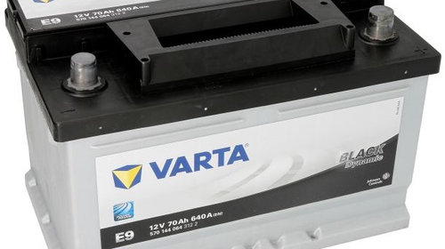 Baterie Varta Black Dynamic E9 70Ah 640A 12V 