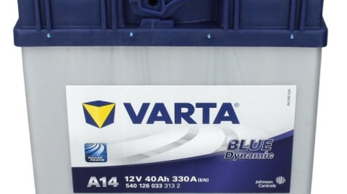 Baterie Varta Blue Dynamic A14 40Ah 330A 12V 5401260333132