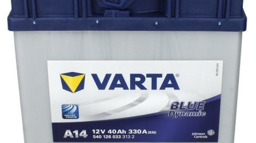 Baterie Varta Blue Dynamic A14 40Ah 330A 12V 