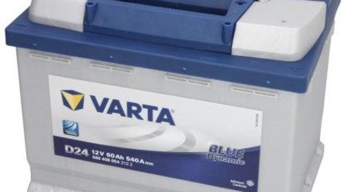 Baterie Varta Blue Dynamic D24 60Ah 540A 12V 5604080543132