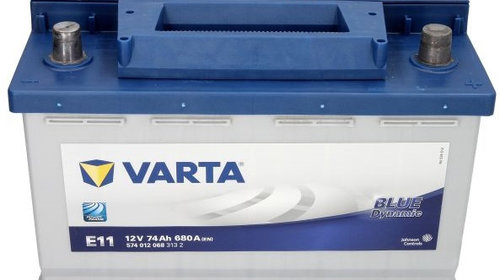 Baterie Varta Blue Dynamic E11 74Ah 680A 12V 5740120683132