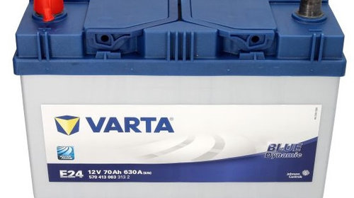 Baterie Varta Blue Dynamic E24 70Ah / 630A 12V 570413063