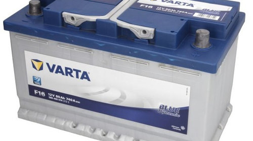 Baterie Varta Blue Dynamic F16 80Ah 740A 12V 