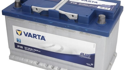 Baterie Varta Blue Dynamic F16 80Ah 740A 12V 