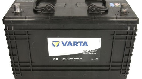 Baterie Varta Promotive Black I18 110Ah / 680A 12V 610404068