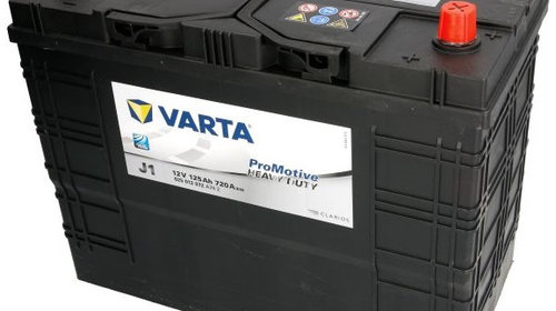 Baterie Varta Promotive Hd J1 125Ah / 720A 12V 625012072
