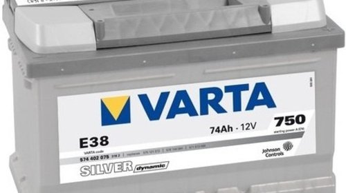 Baterie Varta Silver Dynamic 74 Ah, 12 V, 750