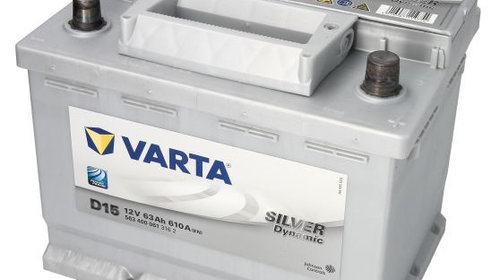 Baterie Varta Silver Dynamic D15 63Ah 610A 12