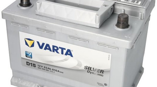 Baterie Varta Silver Dynamic D15 63Ah 610A 12