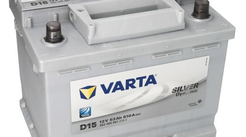 Baterie Varta Silver Dynamic D15 63Ah 610A 12V 5634000613162