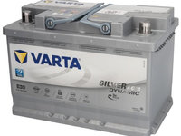 Baterie Varta Silver E39 AGM Start-Stop 70Ah 760A 12V 570901076D852