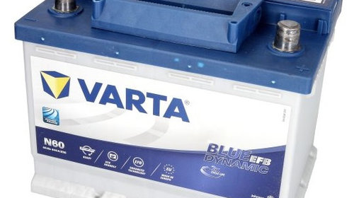 Baterie Varta Start &amp; Stop Efb N60 60Ah /