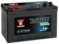 Baterie Yuasa Active Leisure &amp; Marine Dual EFB 12V 80Ah 560A M27-EFB