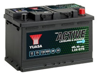 Baterie Yuasa Active Leisure &amp; Marine EFB 12V 75Ah 730A L28-EFB