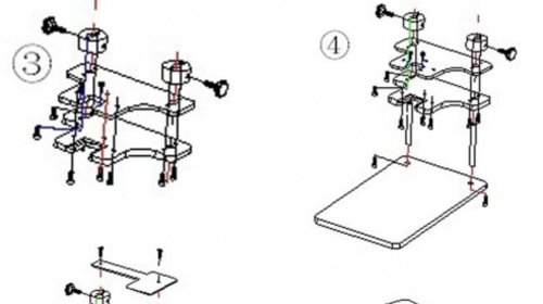 BDM frame Stand programator ECU BDM100 + adaptoare FGTECH Galletto