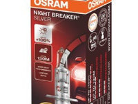 BEC 12V H1 55 W NIGHT BREAKER SILVER +100% OSRAM