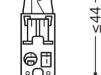 BEC 12V H1 55 W ORIGINAL BLISTER 1 BUC OSRAM IS-10242