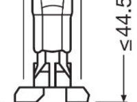 Bec 12v H27/1 27 W Original Osram Ams-osram 880