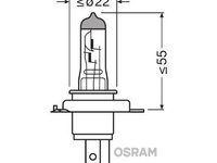 Bec 12v h4 60/55 w night breaker laser nextgen +150% blister 1 buc osram UNIVERSAL Universal #6 64193NL-01B